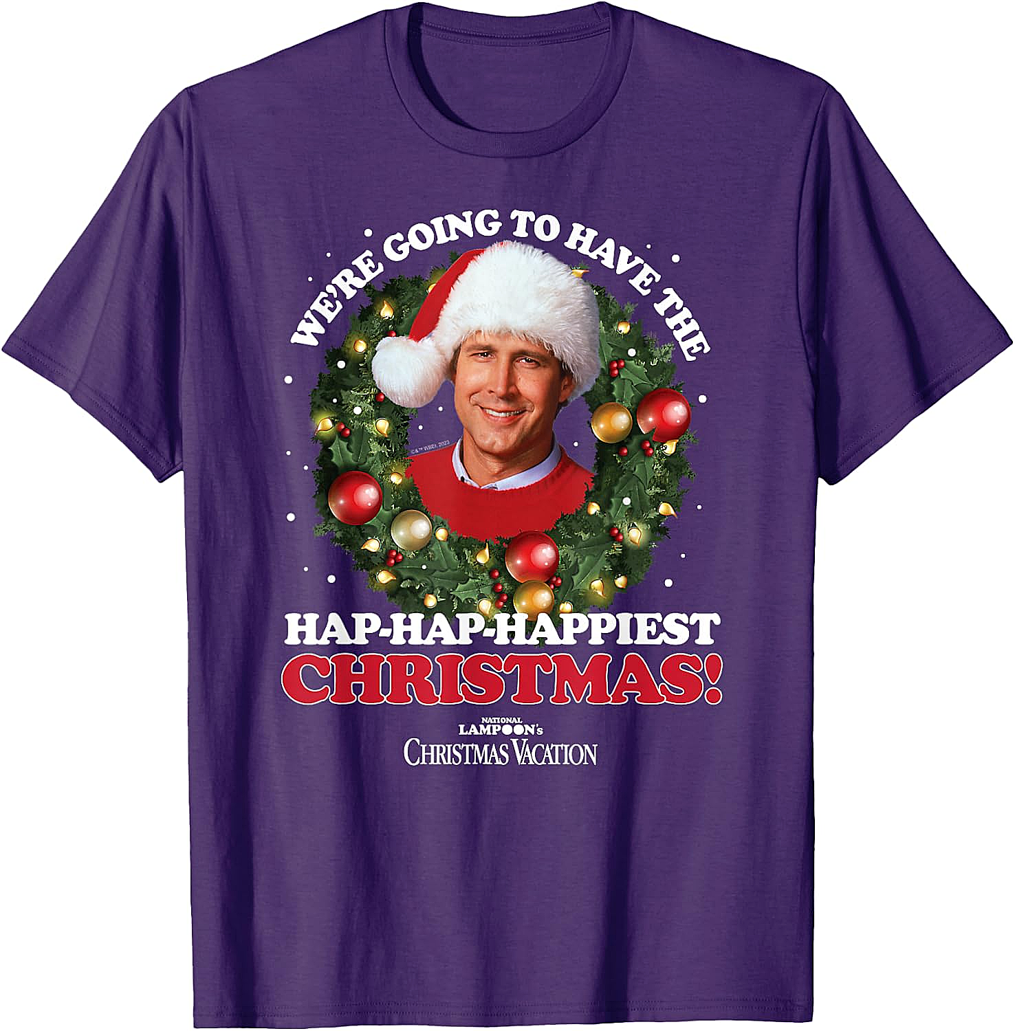Hap Hap Happiest T-Shirt - Christmas Vacation Funny Tee