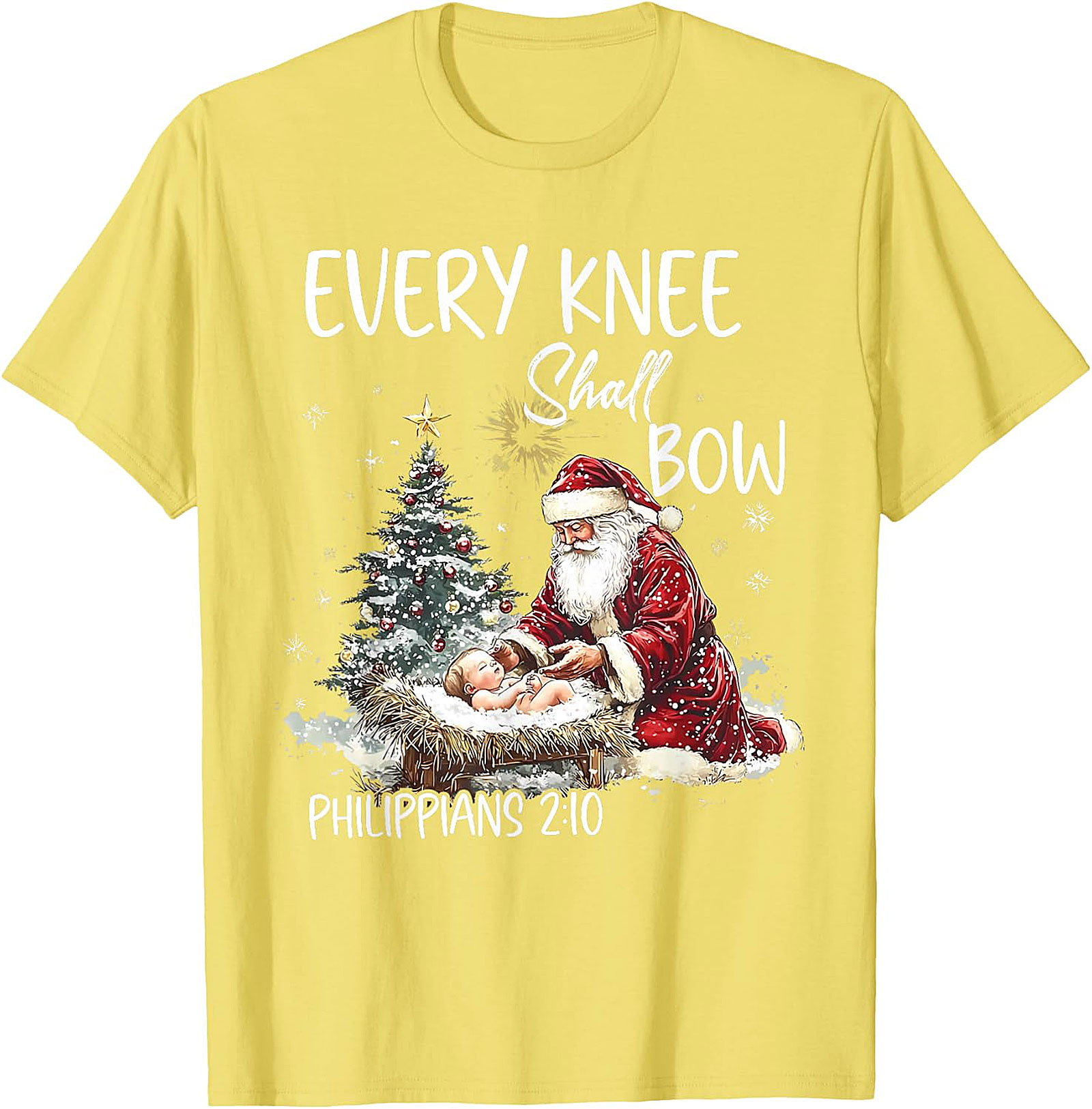  Retro Santa "Believe" Christmas Graphic Apparel | Vintage Holiday Tee