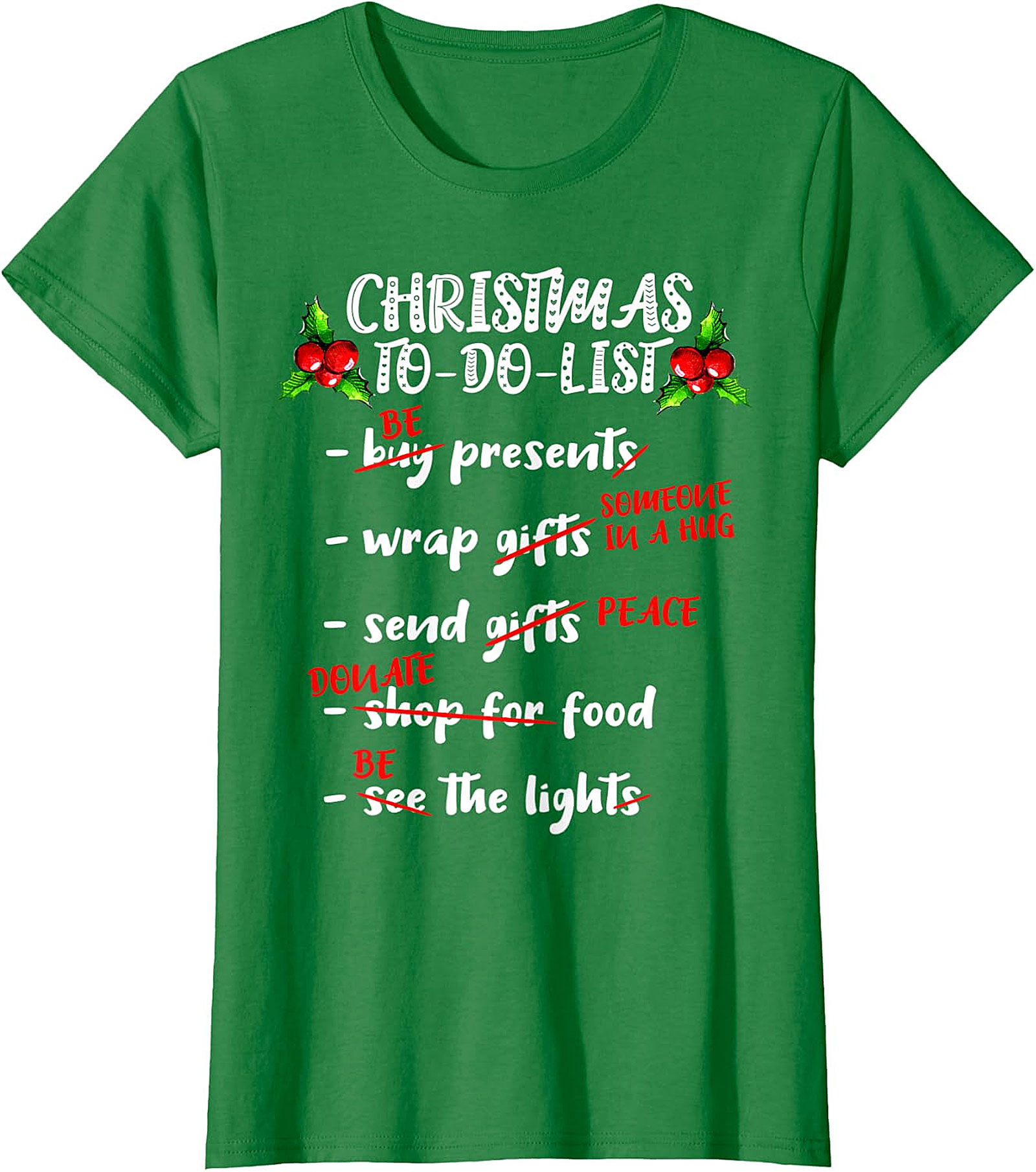 Christmas To-Do List T-Shirt | Meaningful Holiday Apparel