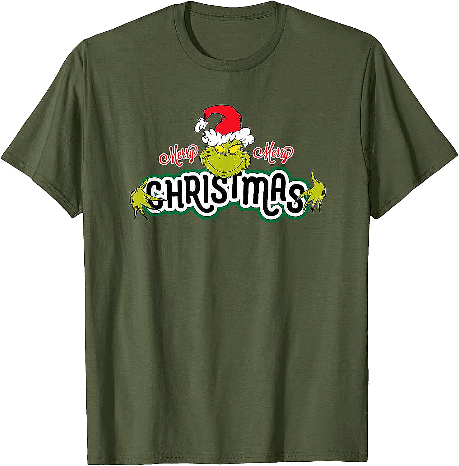 Grinch Hugs Christmas T-Shirt Funny Dr. Seuss Holiday Tee
