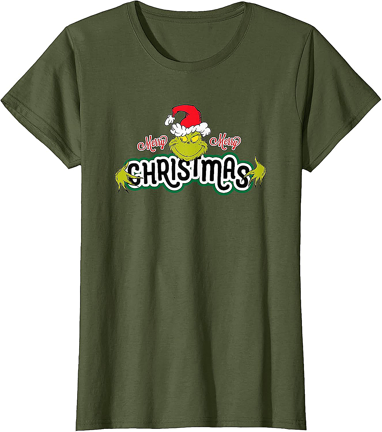 Grinch Hugs Christmas T-Shirt Funny Dr. Seuss Holiday Tee