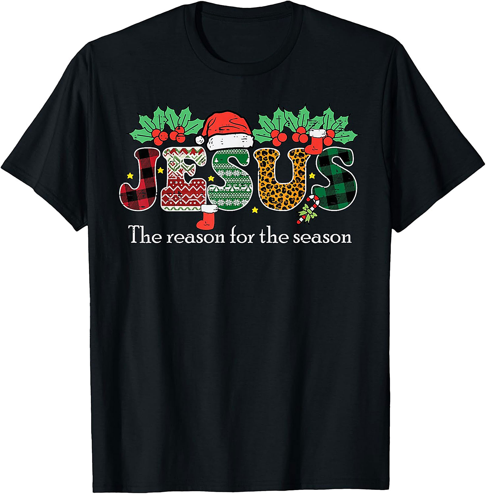 JESUS The Reason For The Season Christmas T-Shirt