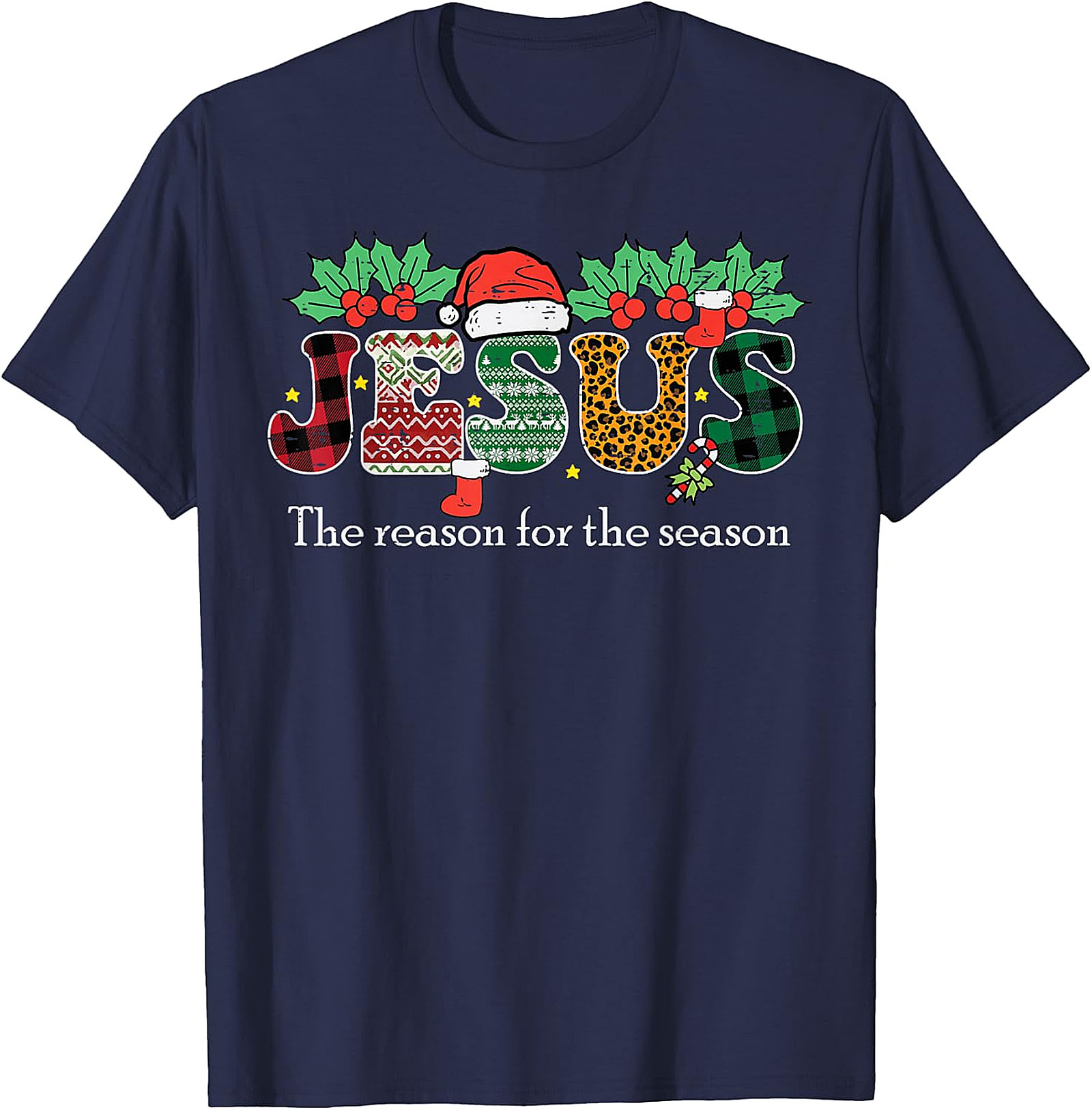JESUS The Reason For The Season Christmas T-Shirt