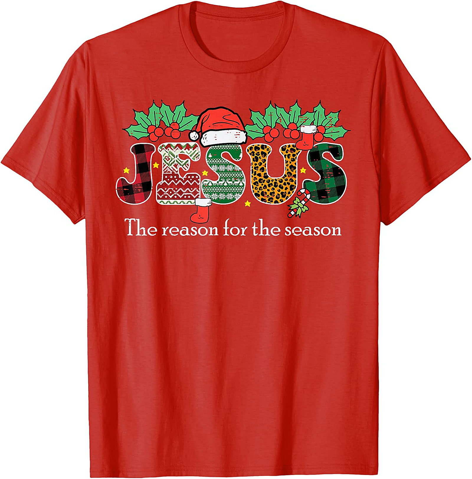 JESUS The Reason For The Season Christmas T-Shirt