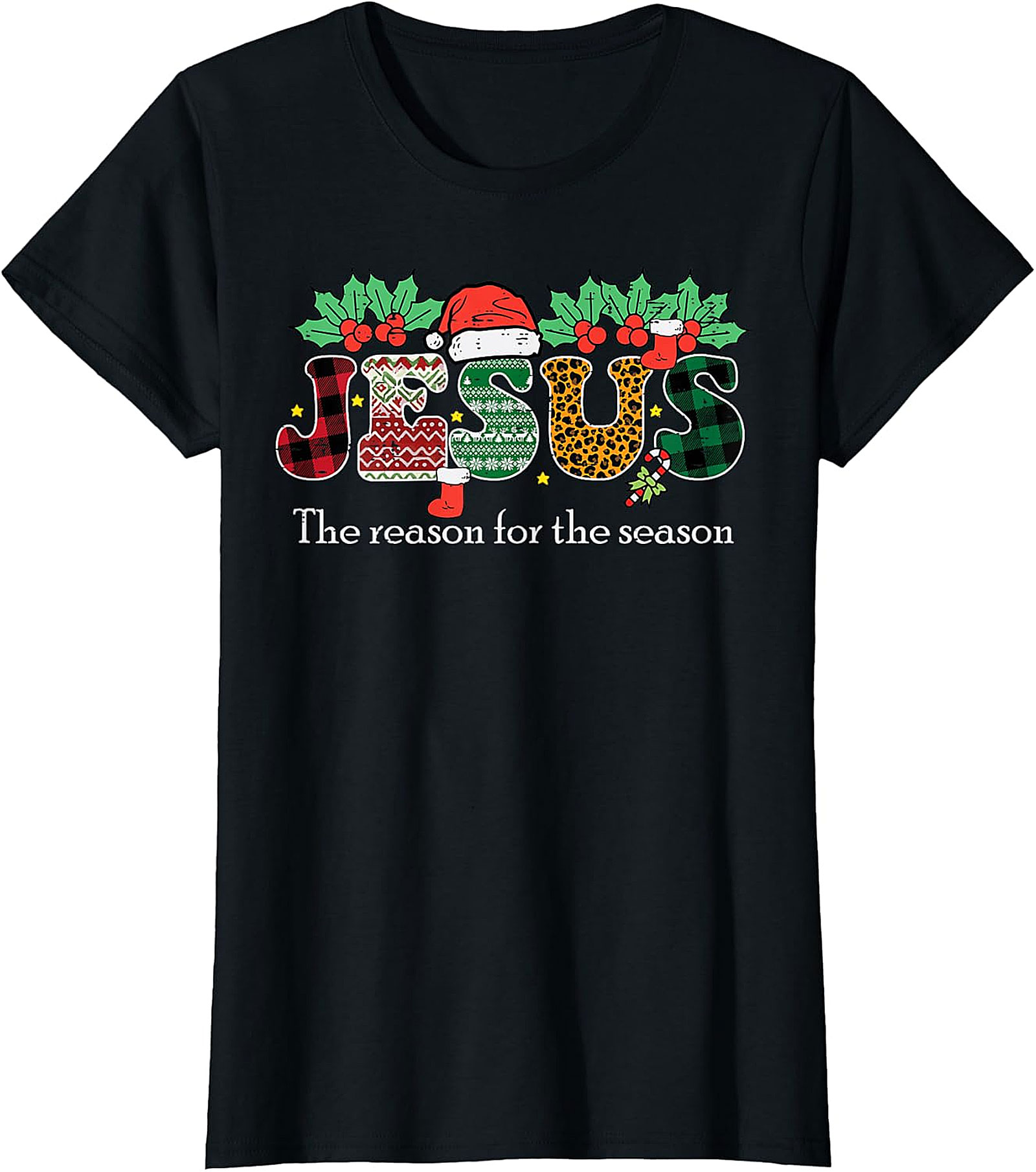 JESUS The Reason For The Season Christmas T-Shirt