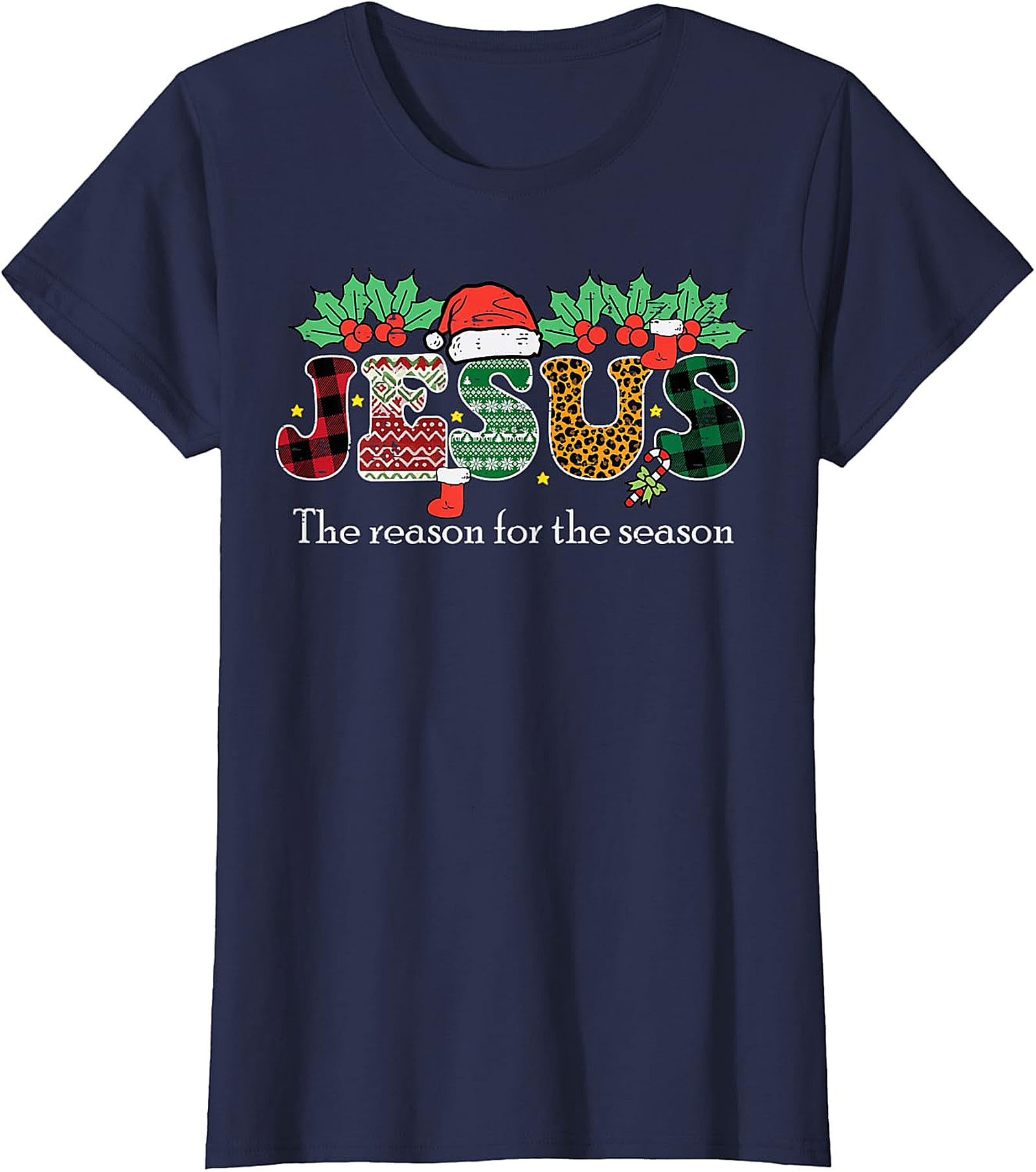 JESUS The Reason For The Season Christmas T-Shirt