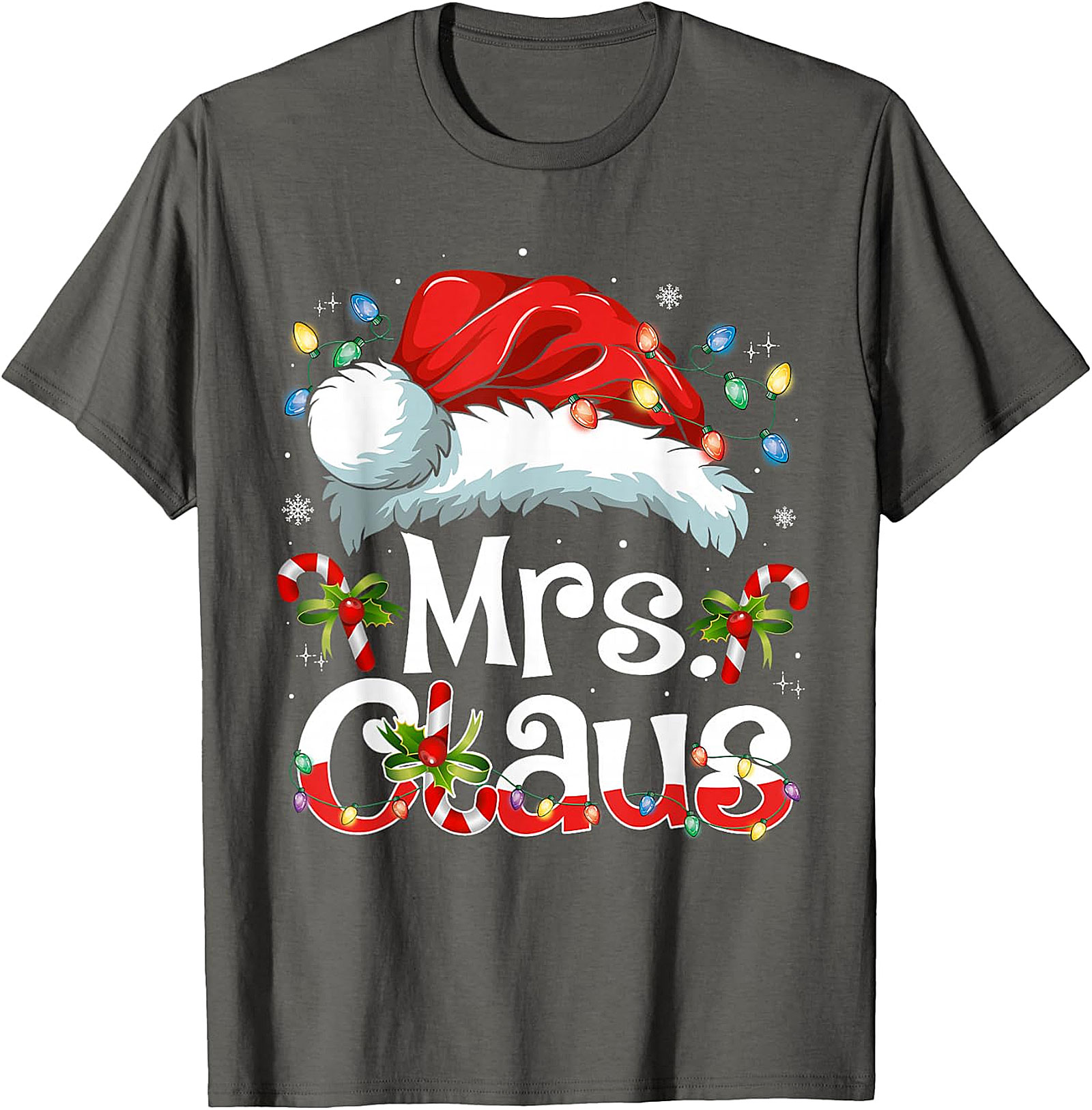 Mrs. Claus Christmas Apparel | Festive Holiday Tee