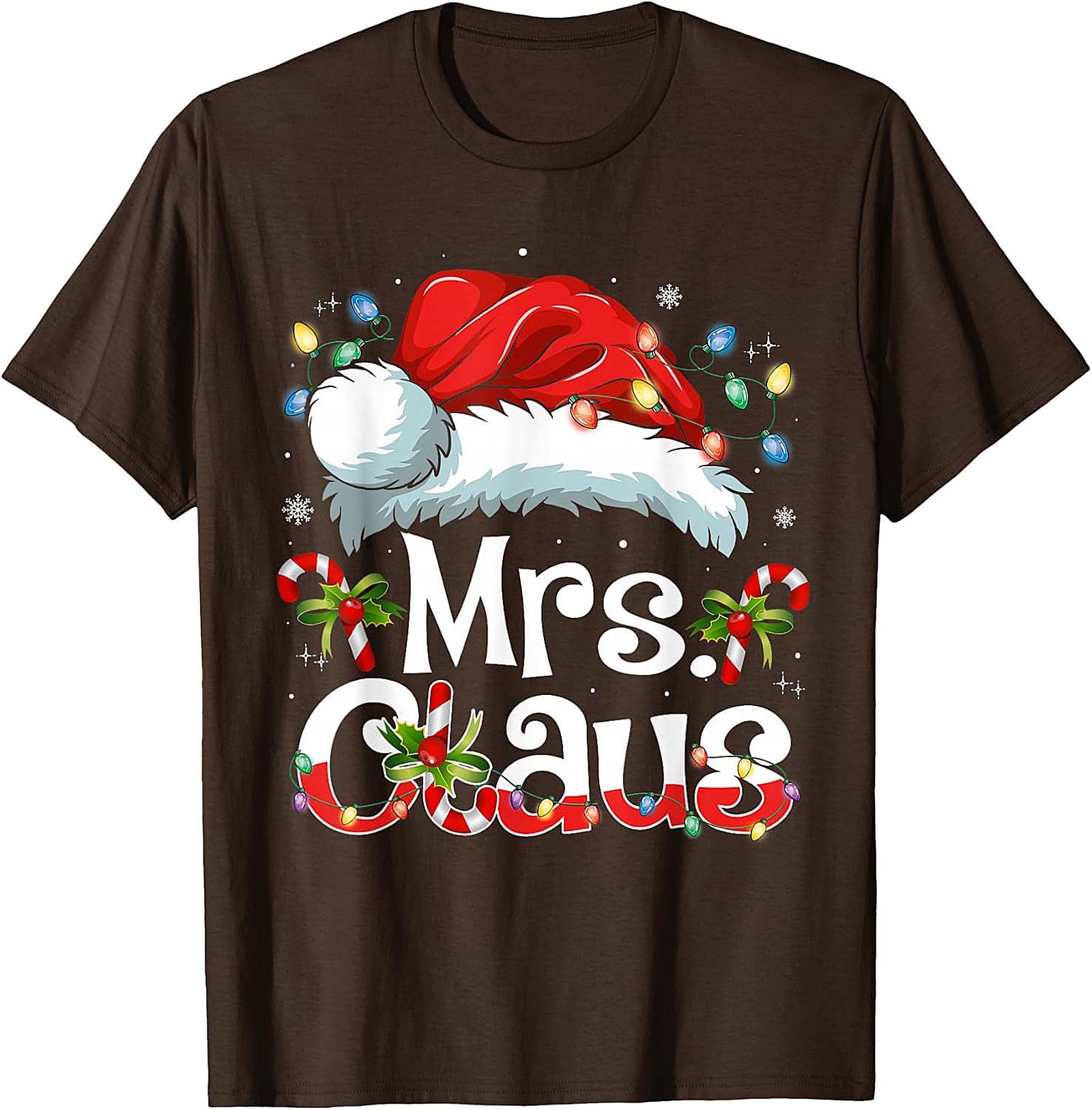 Mrs. Claus Christmas Apparel | Festive Holiday Tee