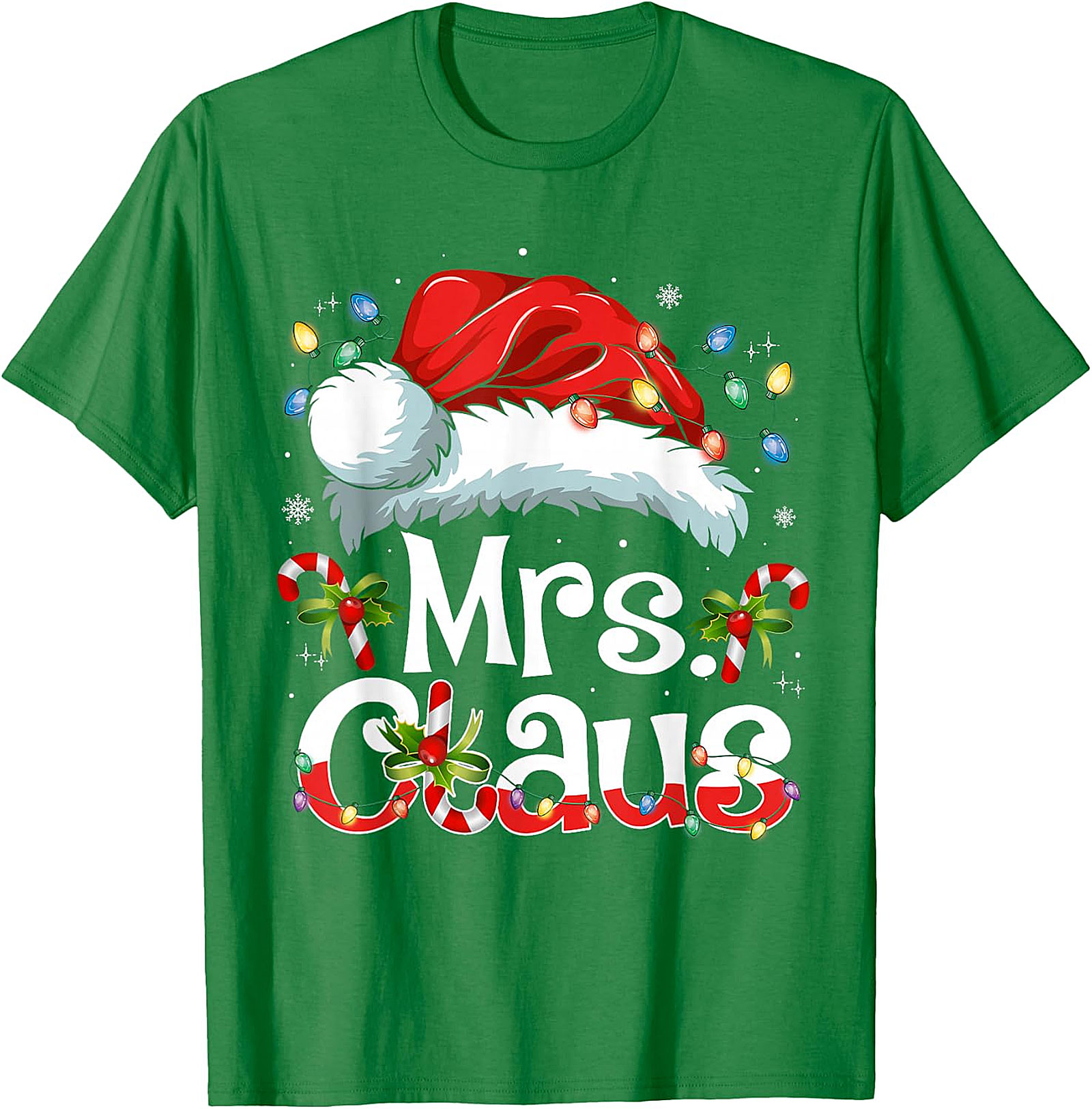 Mrs. Claus Christmas Apparel | Festive Holiday Tee