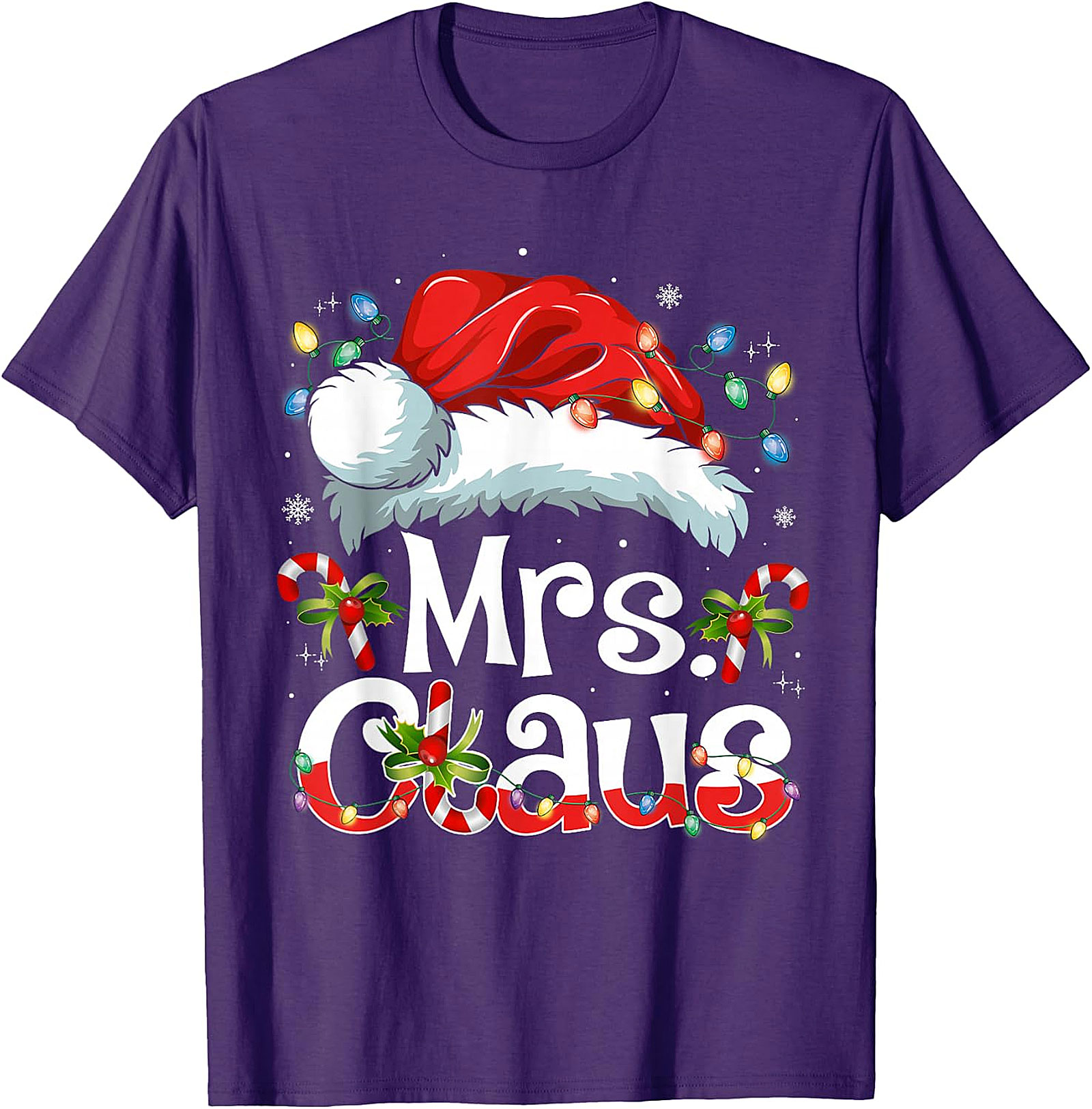 Mrs. Claus Christmas Apparel | Festive Holiday Tee
