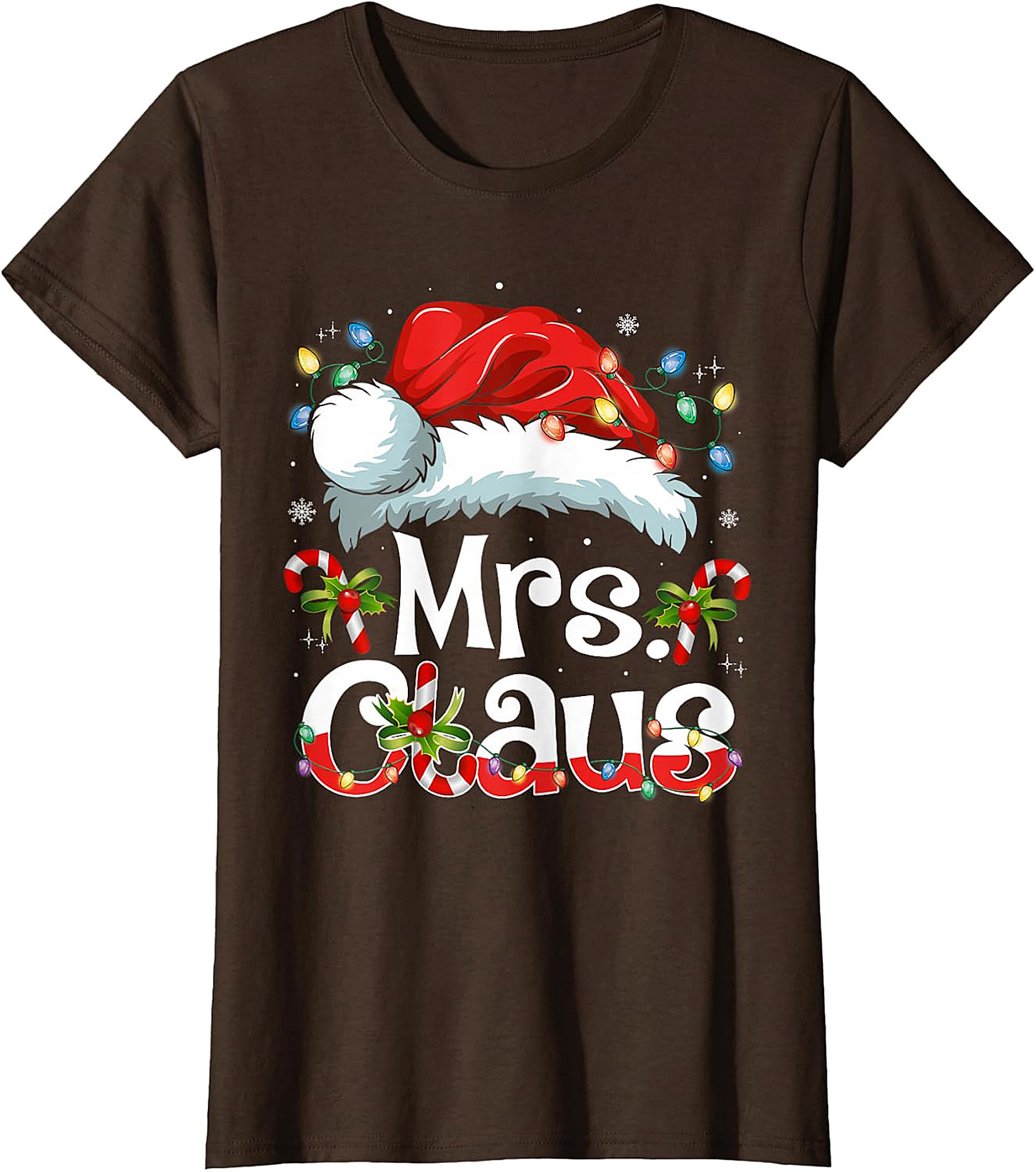 Mrs. Claus Christmas Apparel | Festive Holiday Tee
