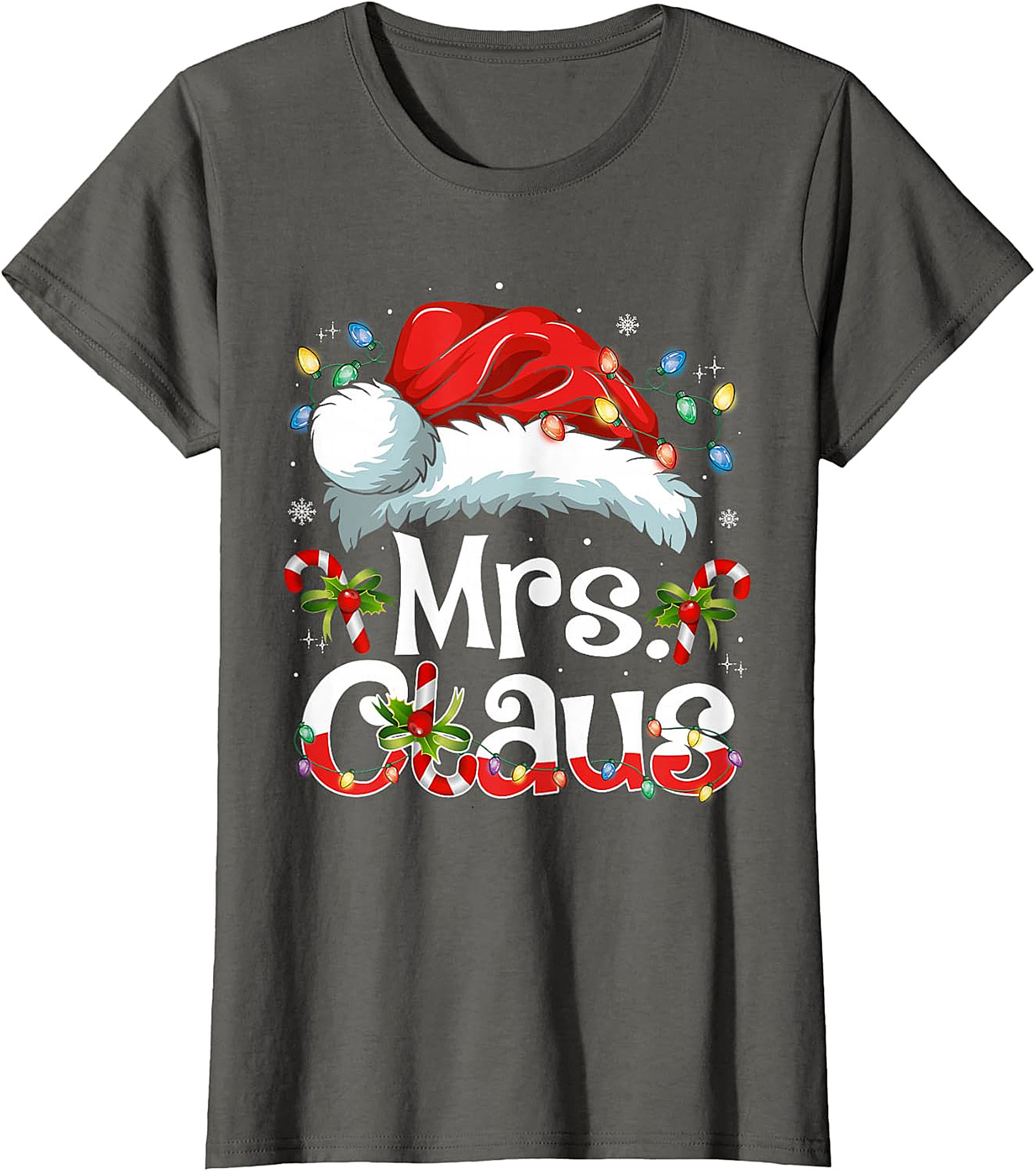 Mrs. Claus Christmas Apparel | Festive Holiday Tee