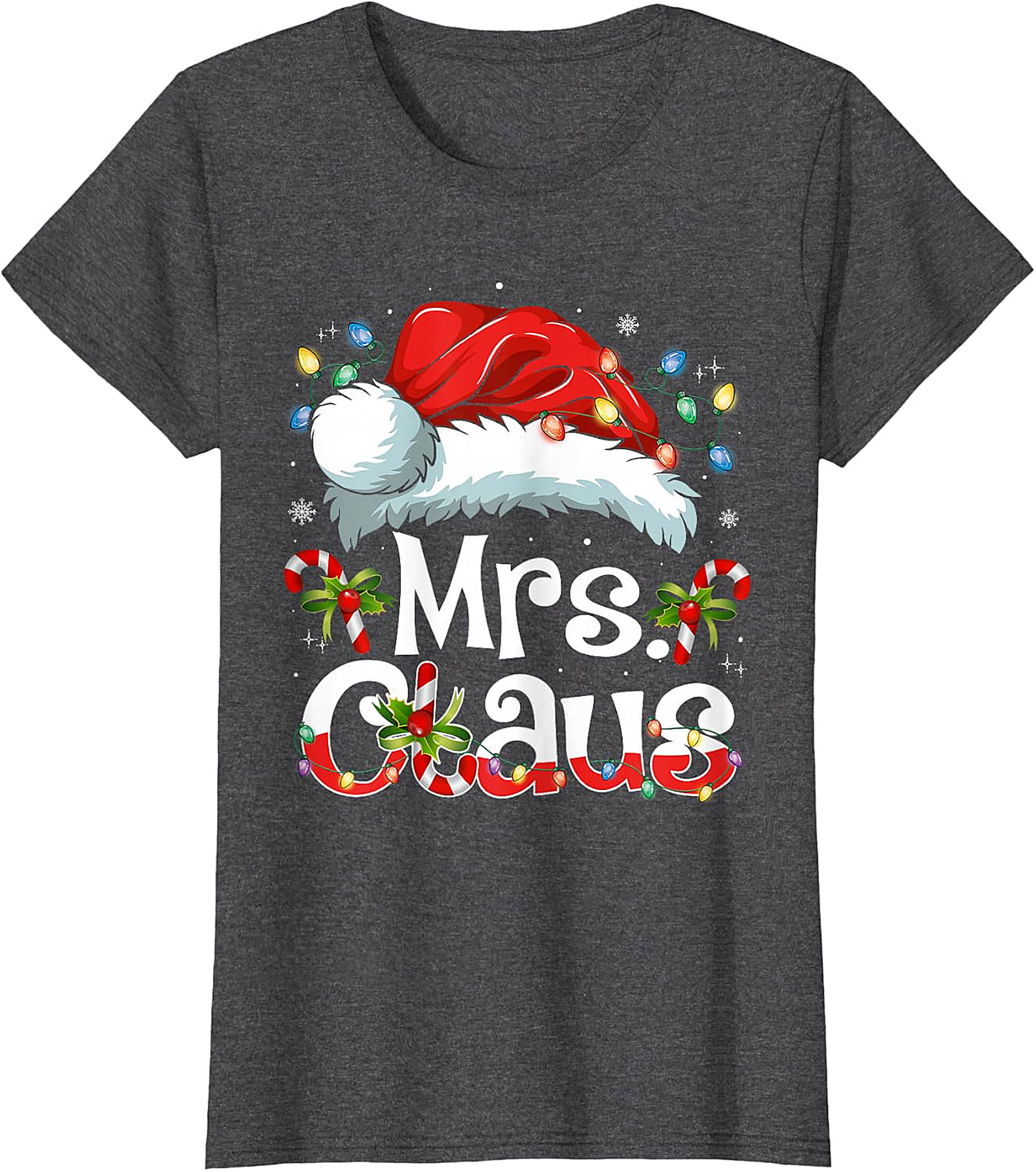 Mrs. Claus Christmas Apparel | Festive Holiday Tee