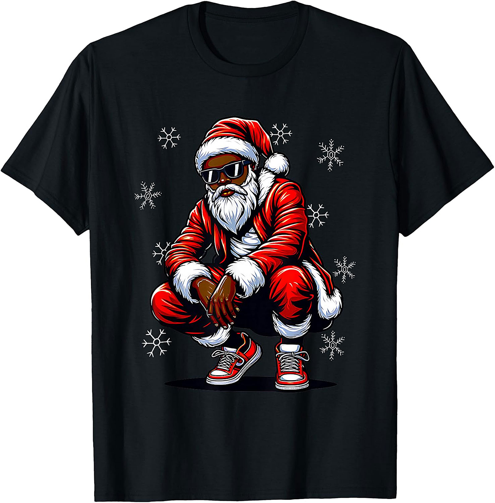 Cool Santa Swag Christmas T-Shirt | Unique Holiday Tee