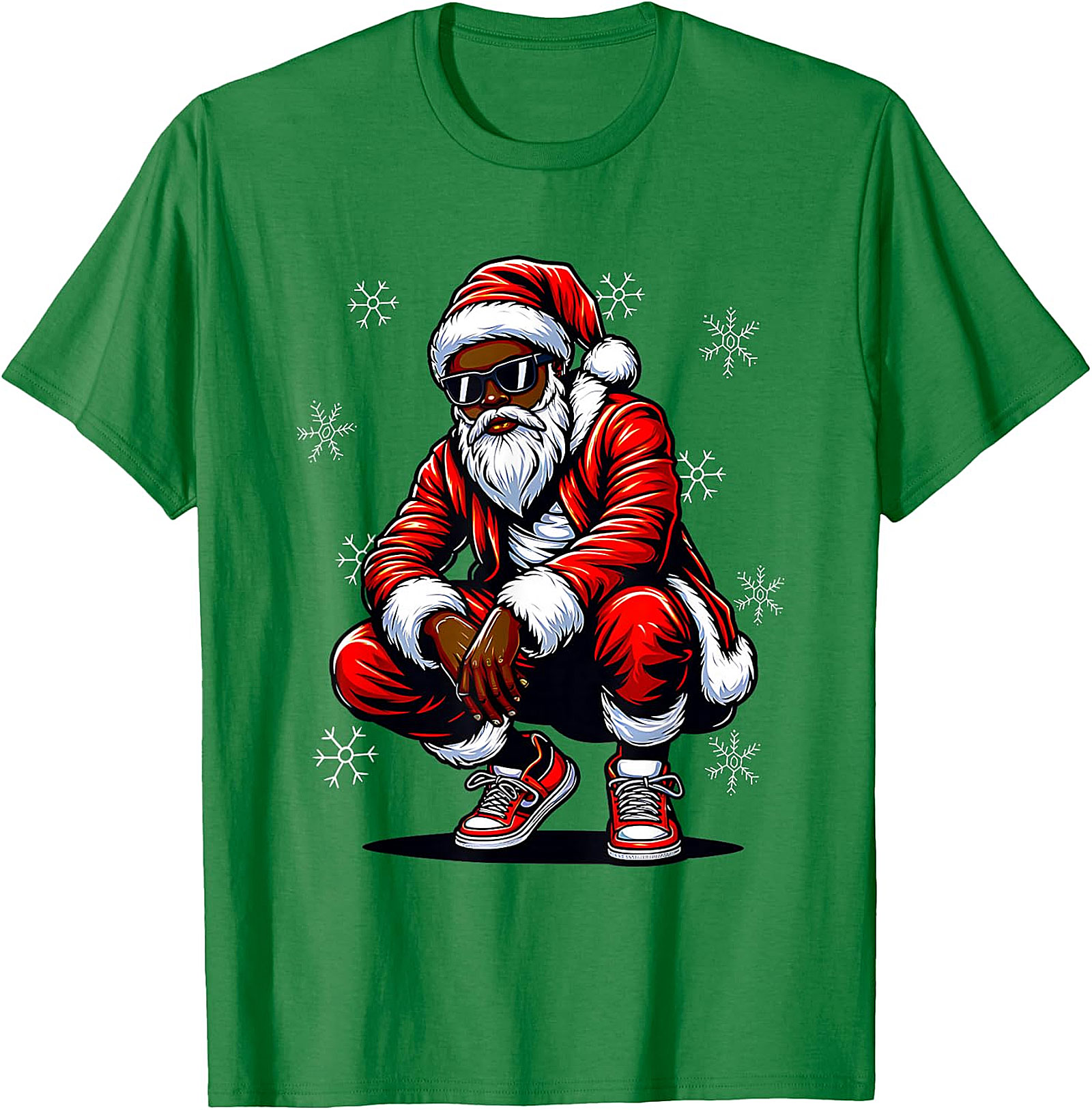 Cool Santa Swag Christmas T-Shirt | Unique Holiday Tee