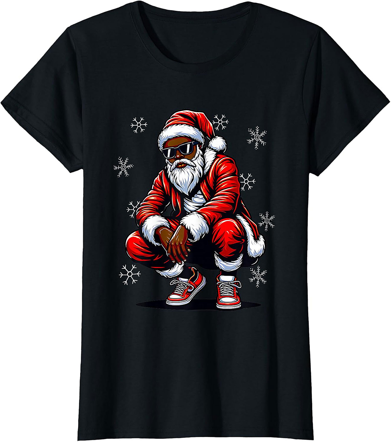 Cool Santa Swag Christmas T-Shirt | Unique Holiday Tee