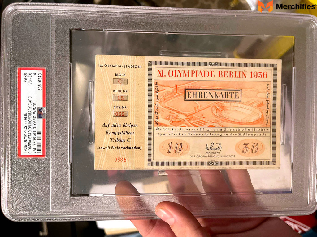 Keep a Record of Your Ticket Stubs