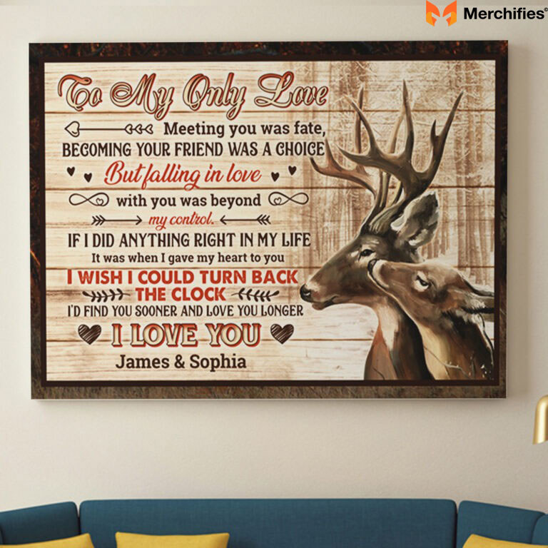 “My Only Love” Canvas
