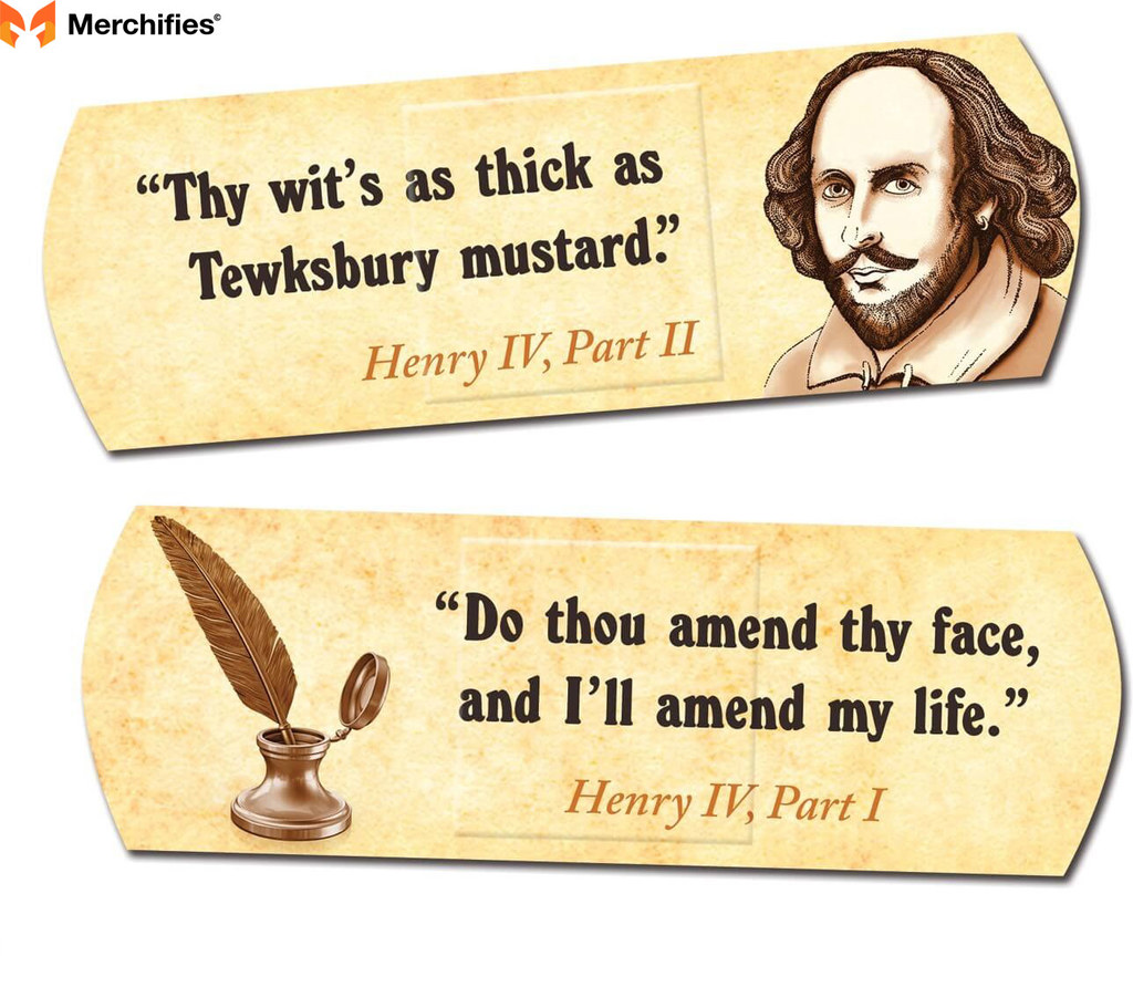 Bandages For Shakespeare’s Insults