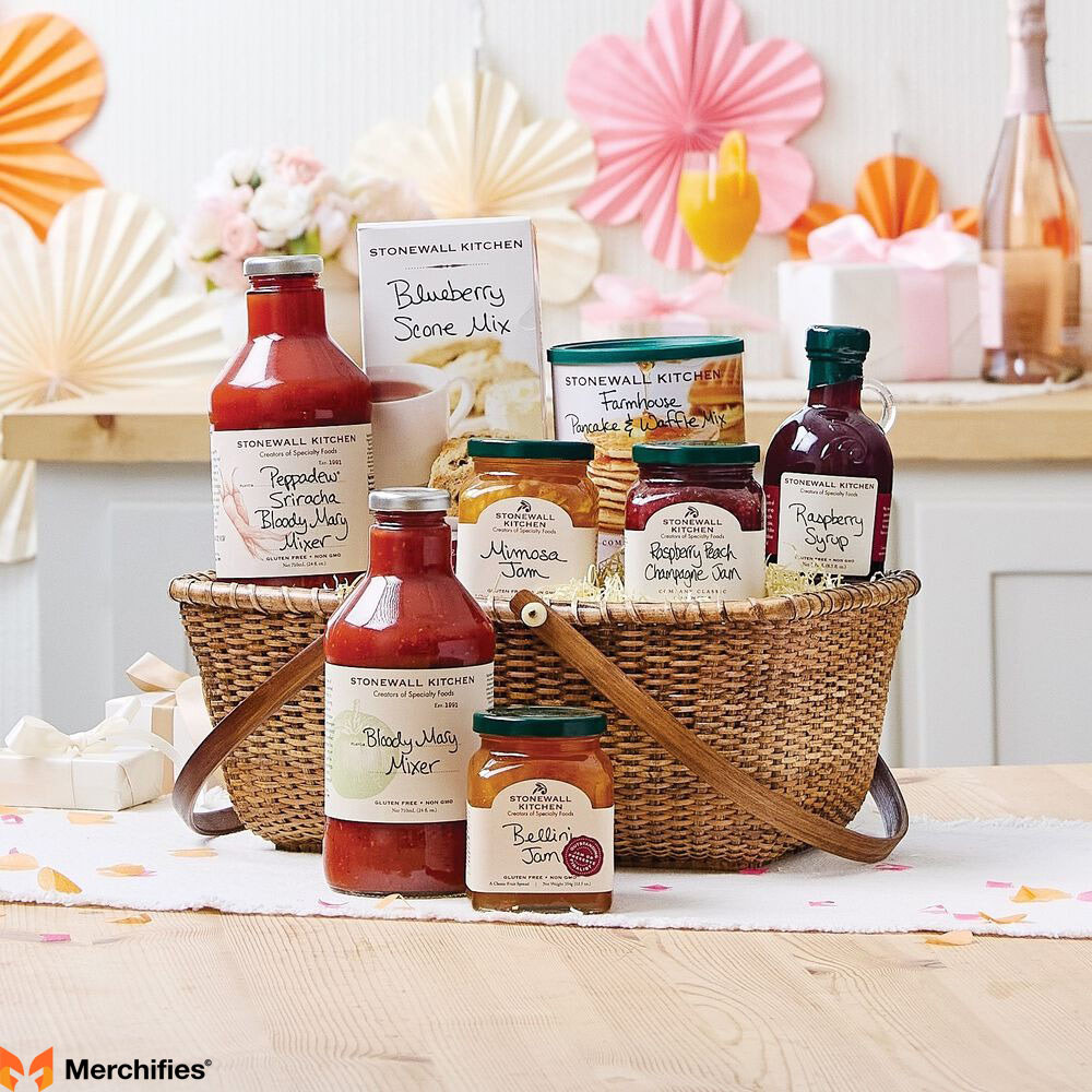 Stoneware Kitchen Gift Basket