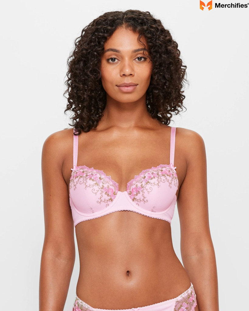 Embroidered Balconette
