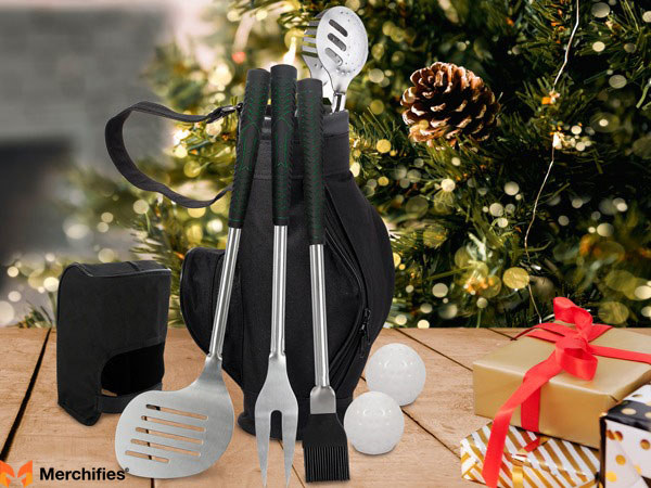 Golf-Style Grill Accessory Set