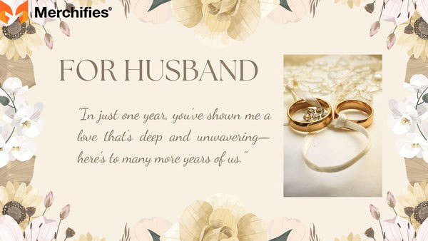 One Year Anniversary Quotes for Husband