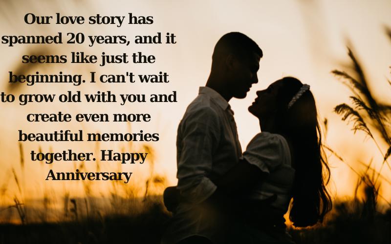 20th Wedding Anniversary Quotes for Husband