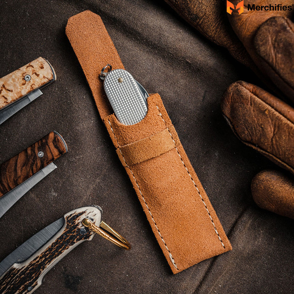 Pocket Knife and Sheath