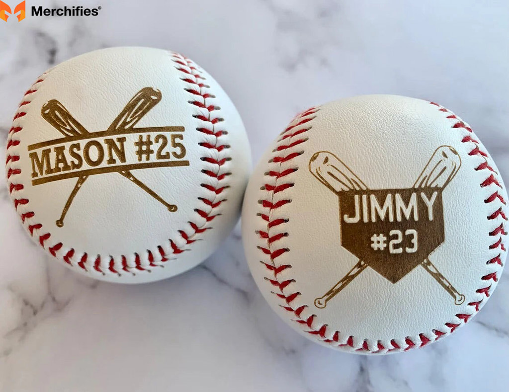 Engraved Baseball