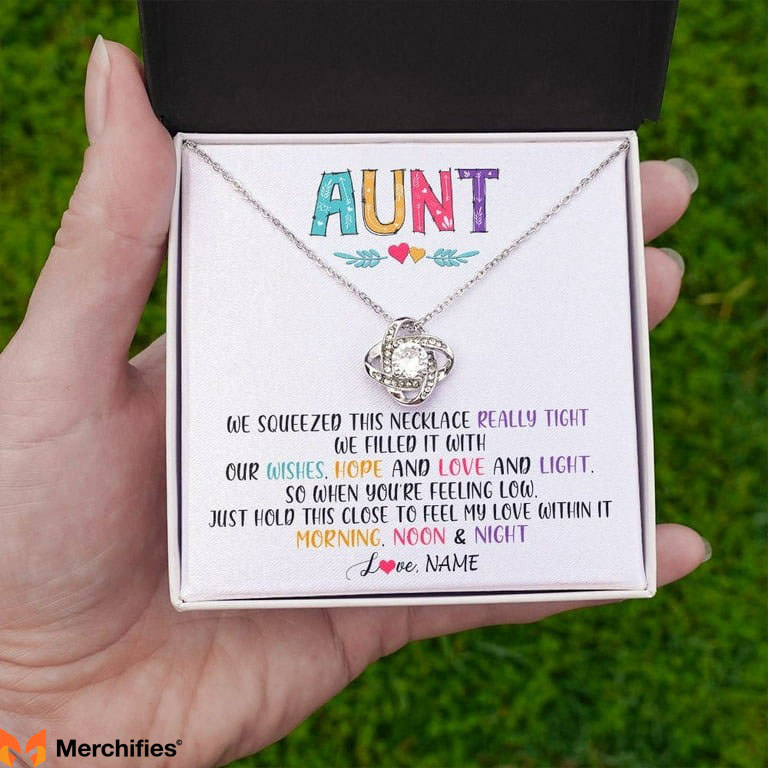 To My Aunt Necklace