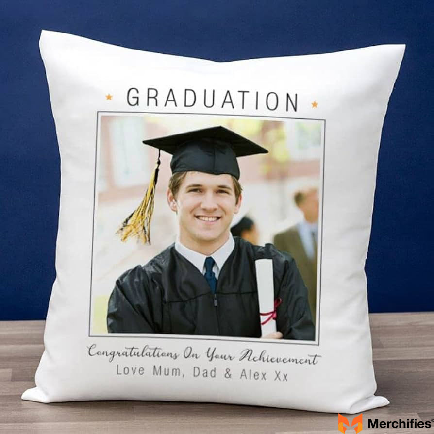 Personalized Photo Graduation Pillow