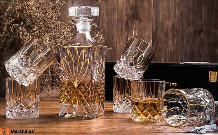 A High-End Coffee Maker or Whiskey Decanter Set