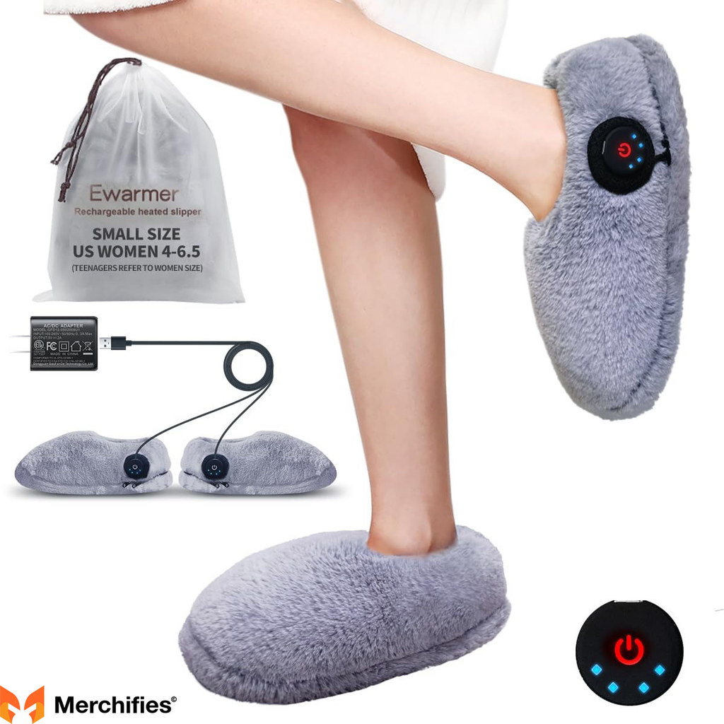USB-Heated Slippers