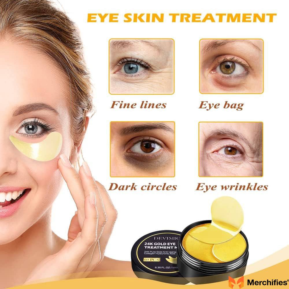 Gold Eye Masks