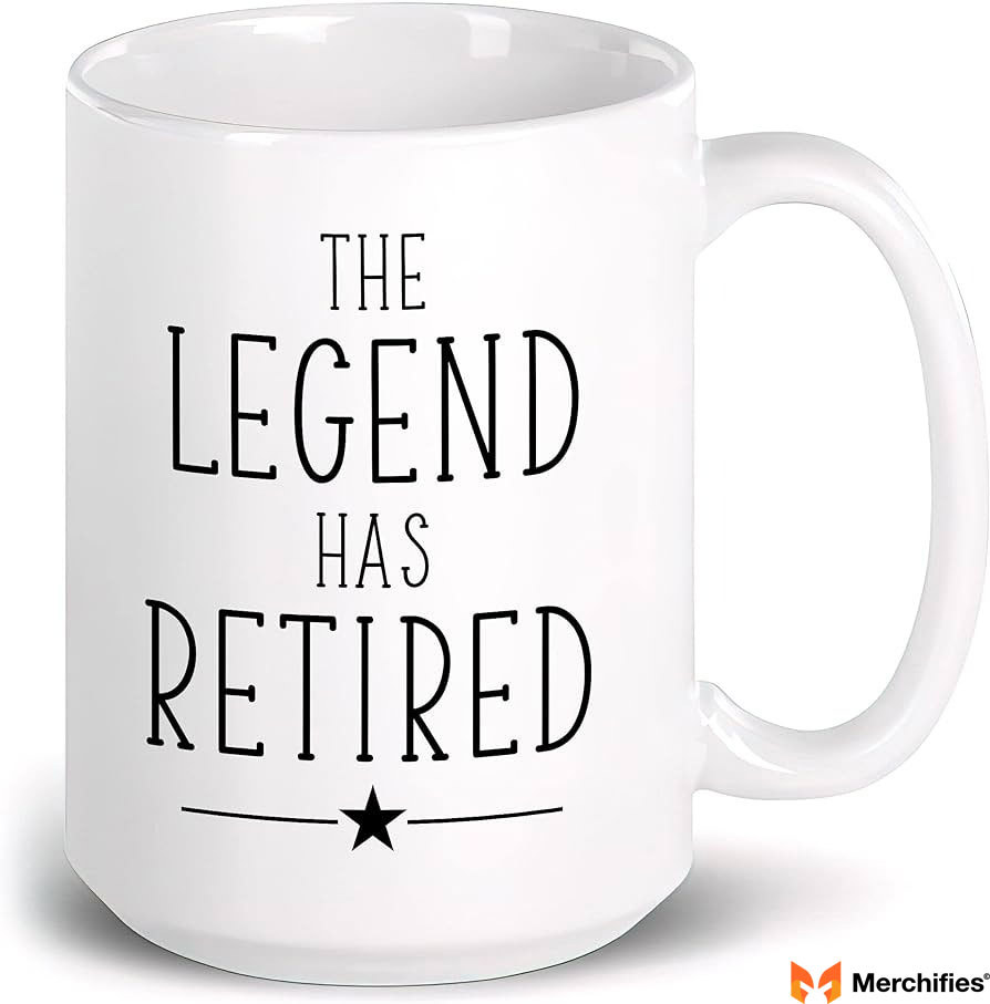 The Legend Has Retired Coffee Mug