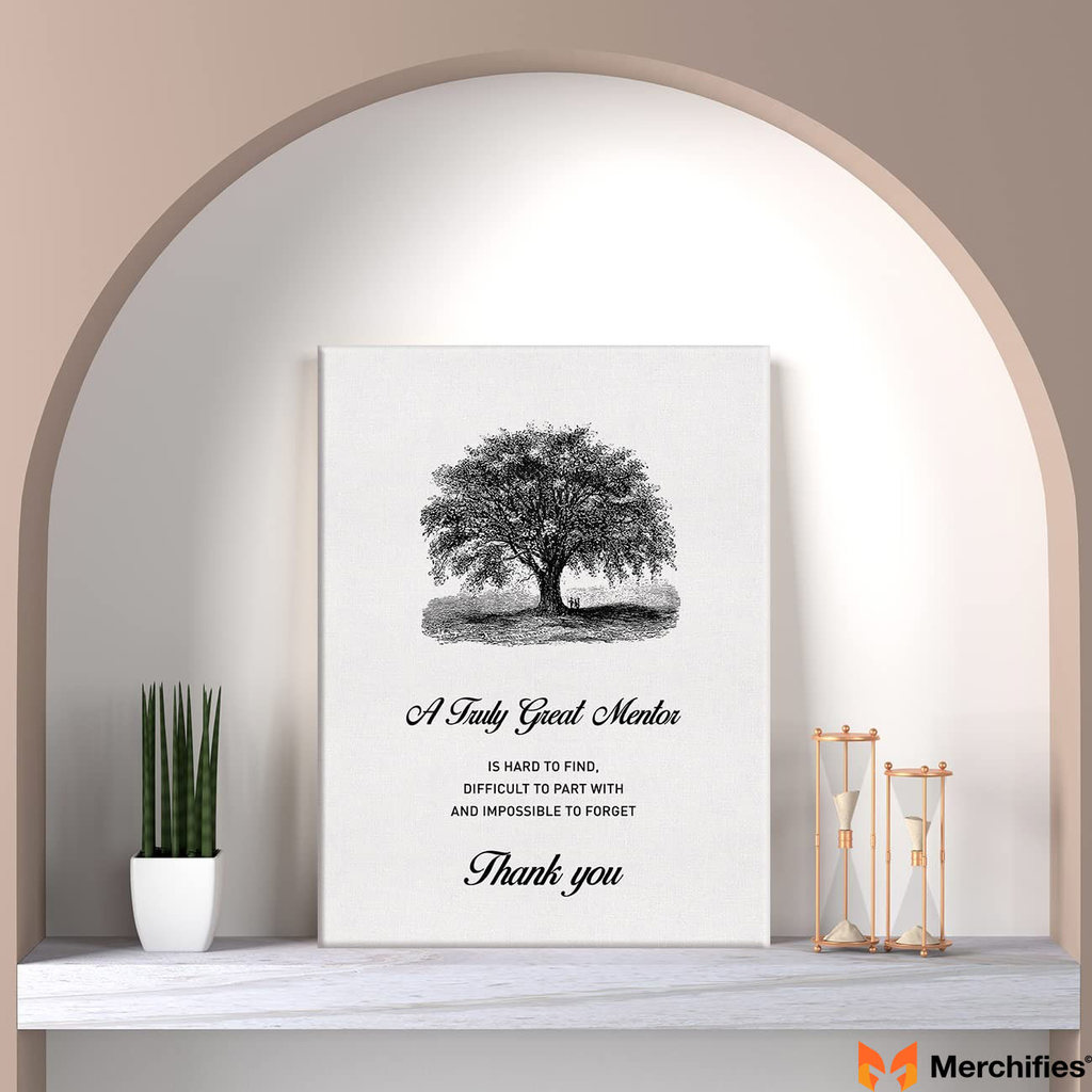 Mentor Appreciation Canvas Print