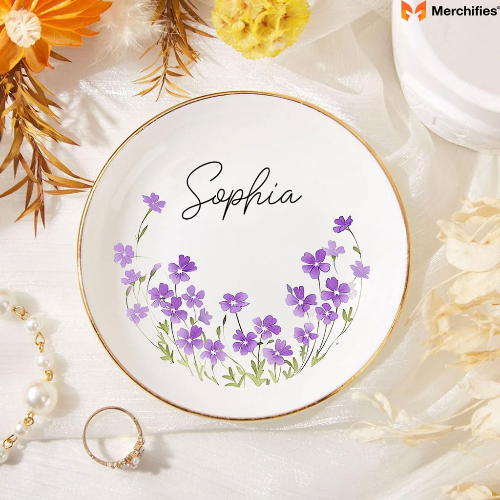 Personalized Trinket Dish