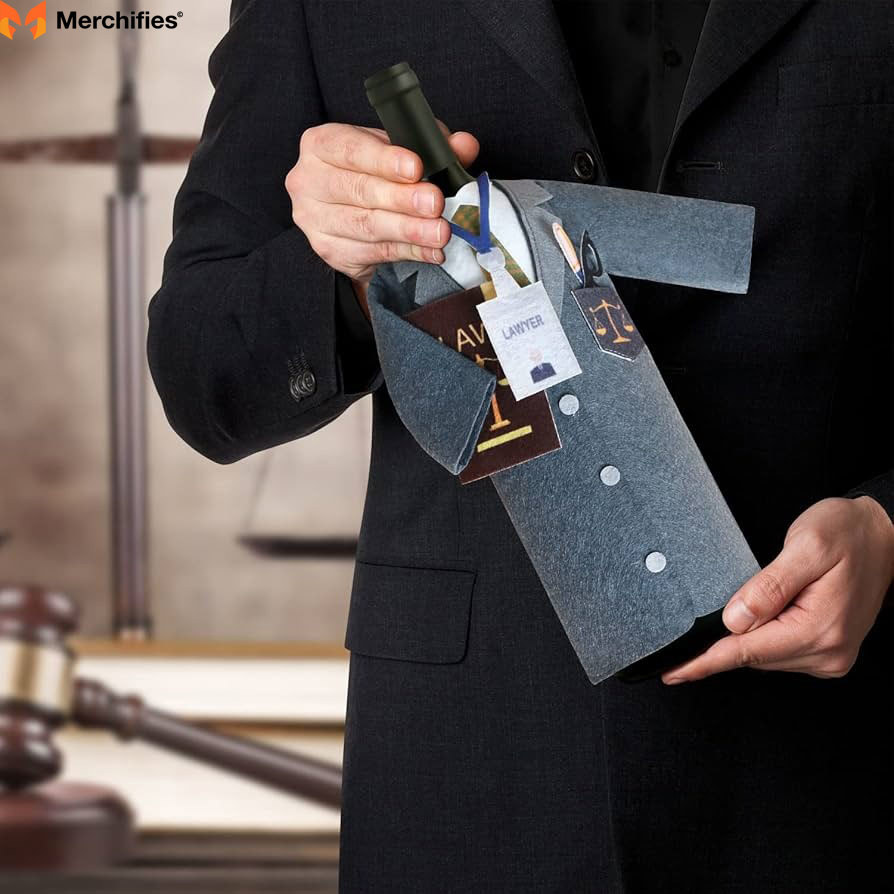 Wine Sleeve Cover for Lawyers