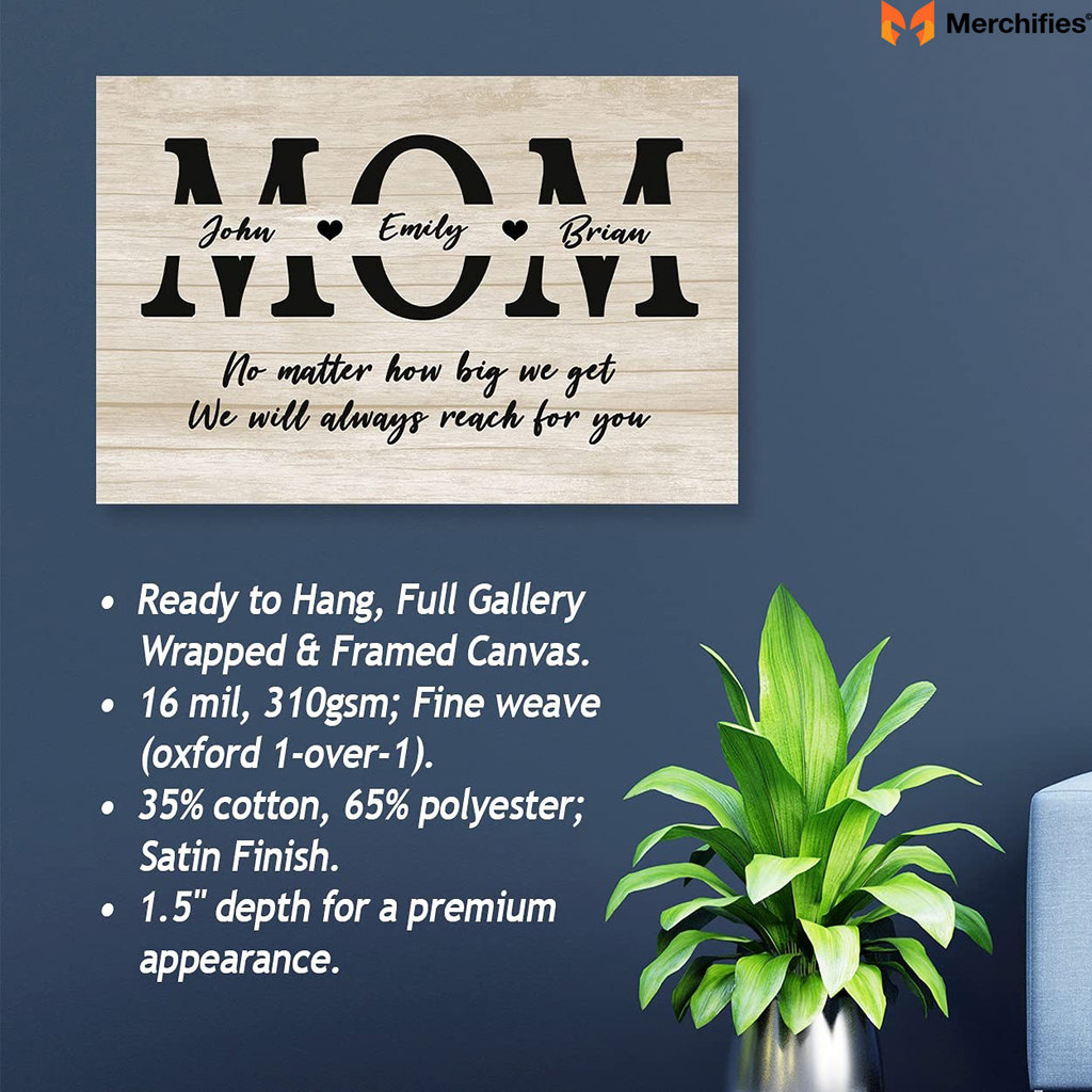 No Matter How Big We Get Canvas Art