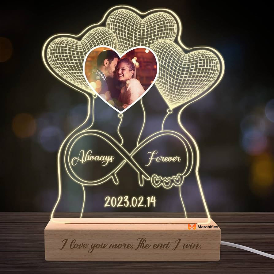 Personalized Photo Night Light
