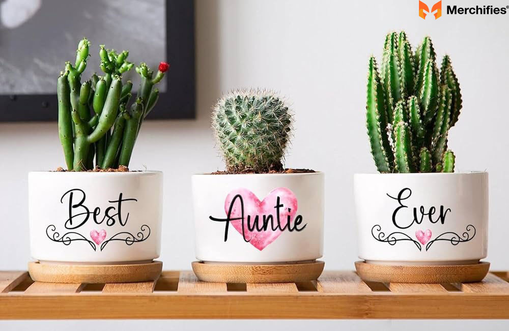 Auntie Planter Pots