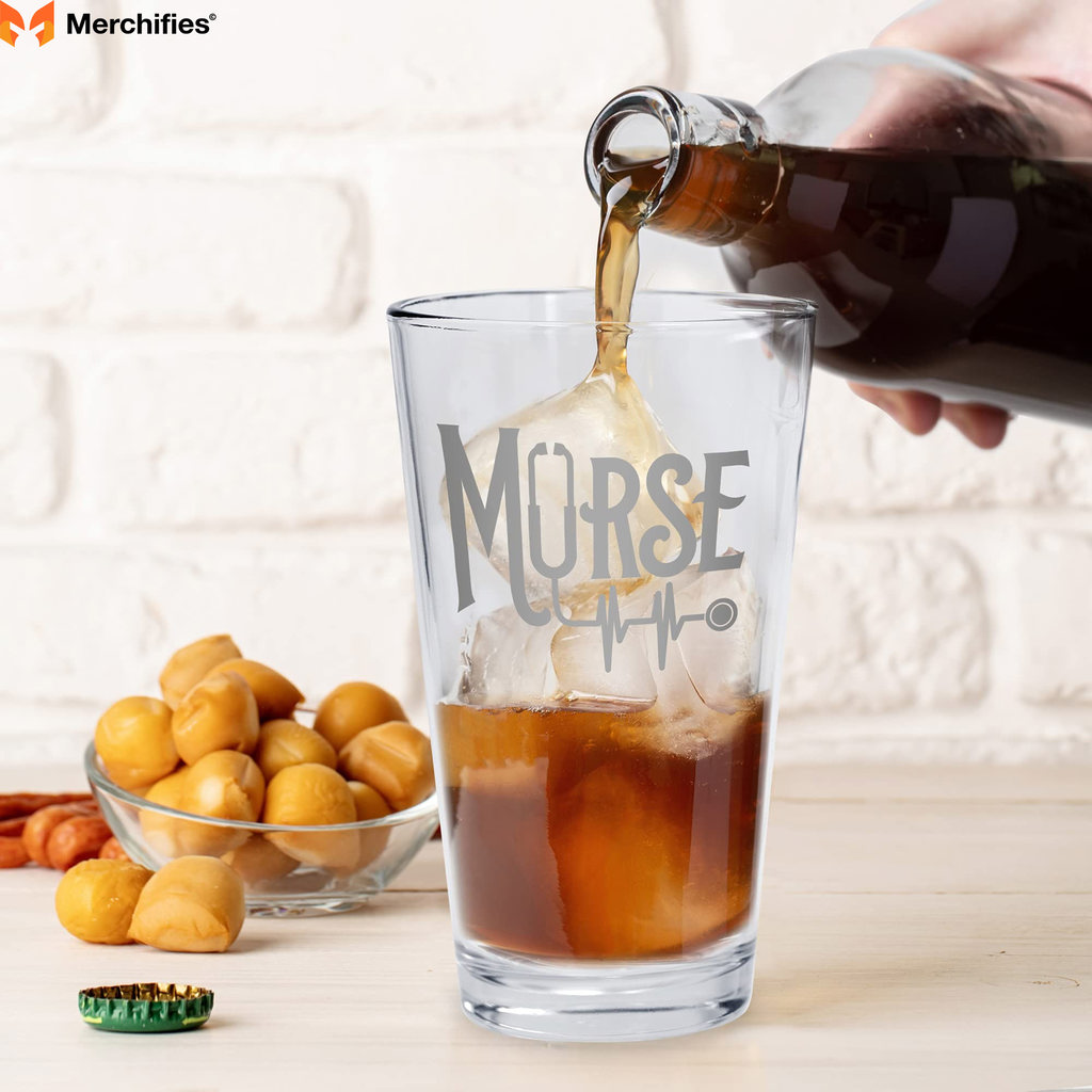 Murse Pint Glass