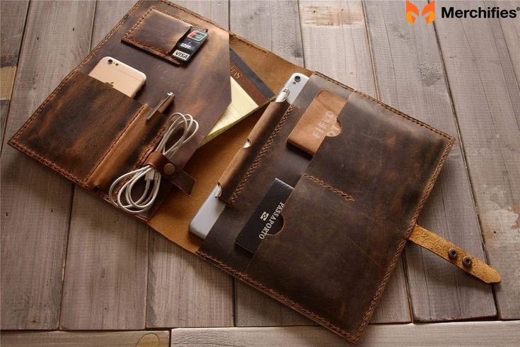 Personalized Leather Portfolio