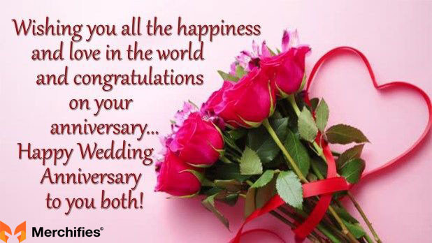 Formal Anniversary Greetings to a Couple