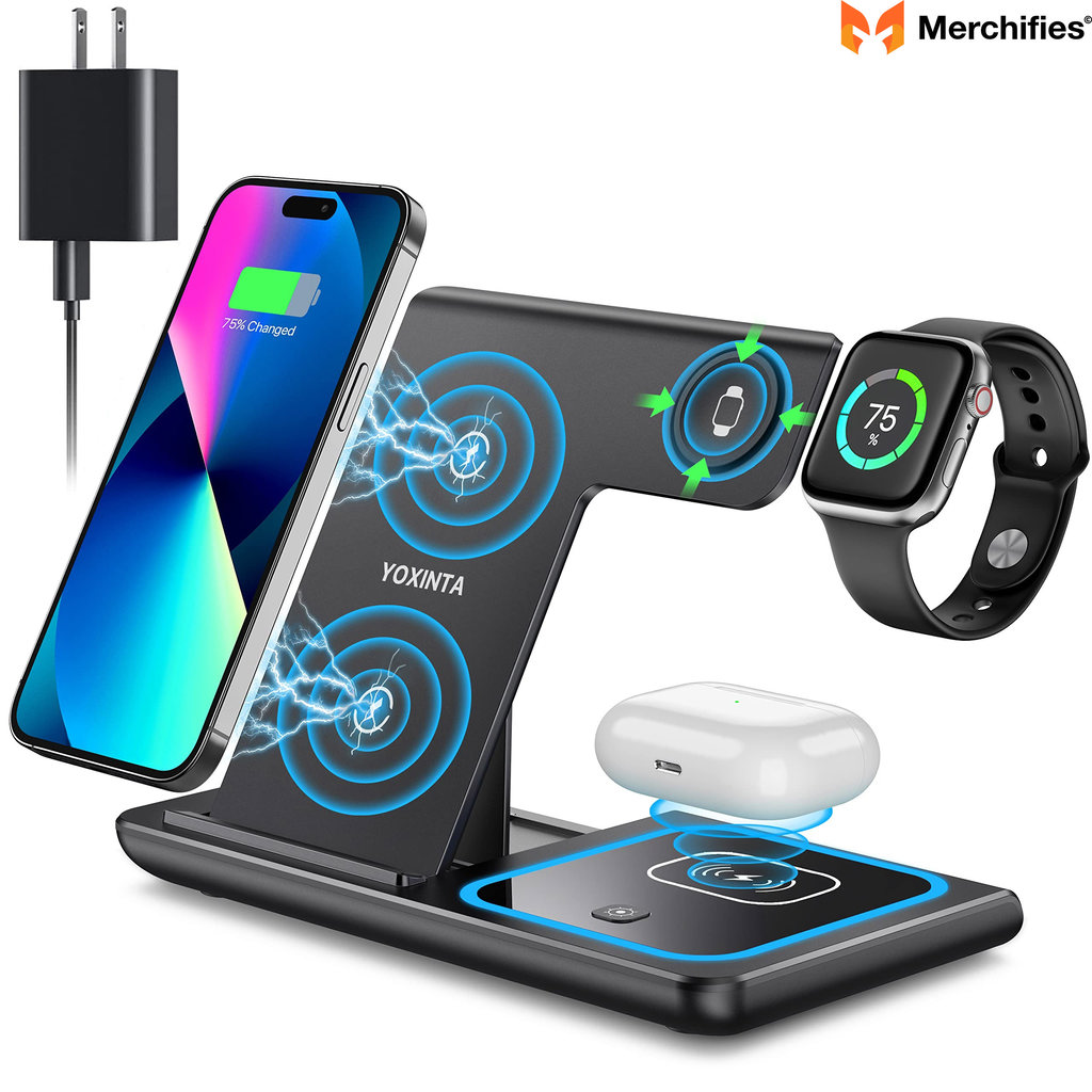 Wireless 3-in-1 Charging Stand