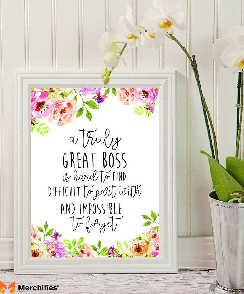Wonderful Boss Print