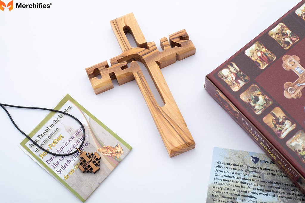 Named Wooden Cross Blessing