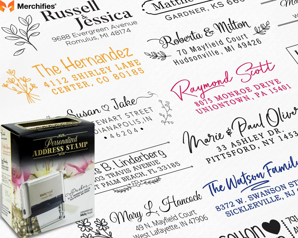 Custom Address Stamp