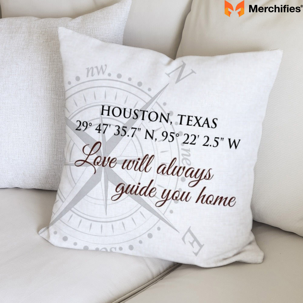 Home coordinates throw pillow